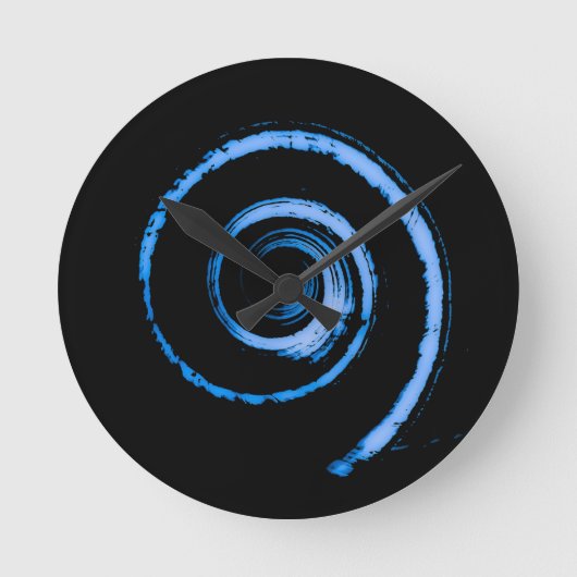 巻カラフルき ラウンド壁時計 (正面)