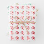 巻カラフルき ラッピングペーパーシート (インサイチュ)