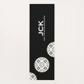 巻三十一万華鏡のように千変万化するパターン ヨガマット (裏面)