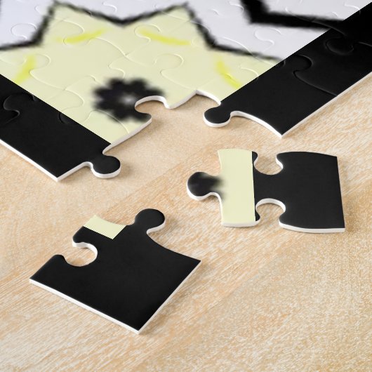 巻三十二万華鏡のように千変万化するパターン ジグソーパズル (側面)