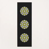 巻三十二万華鏡のように千変万化するパターン ヨガマット (正面)