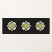 巻三十二万華鏡のように千変万化するパターン ヨガマット (正面(横))