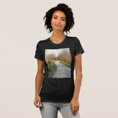 巻上げの田舎道 Tシャツ (正面フル)