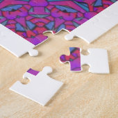 巻九の万華鏡のように千変万化するパターン十二番 ジグソーパズル (側面)