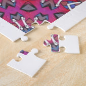 巻九の万華鏡のように千変万化するパターン十 ジグソーパズル (側面)