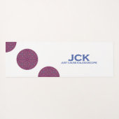 巻九の万華鏡のように千変万化するパターン第一番 ヨガマット (裏面(横))