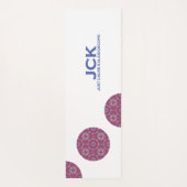 巻九の万華鏡のように千変万化するパターン術19 ヨガマット (裏面)