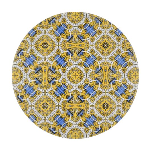 巻十一の万華鏡アート９ カッティングボード (正面)