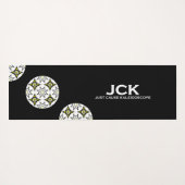 巻十万華鏡のように千変万化するパターン ヨガマット (裏面(横))