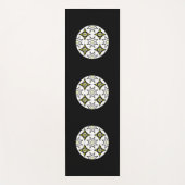 巻十万華鏡のように千変万化するパターン ヨガマット (正面)