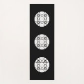 巻十万華鏡のように千変万化するパターン ヨガマット (正面)