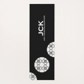 巻十万華鏡のように千変万化するパターン ヨガマット (裏面)