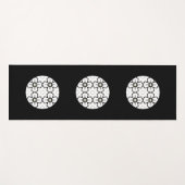 巻十万華鏡のように千変万化するパターン ヨガマット (正面(横))