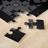 巻十三万華鏡のように千変万化するパターン十二番 ジグソーパズル (側面)