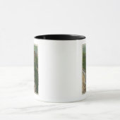 巻回遊歩道の空中表示，城，山頂 マグカップ (中央)