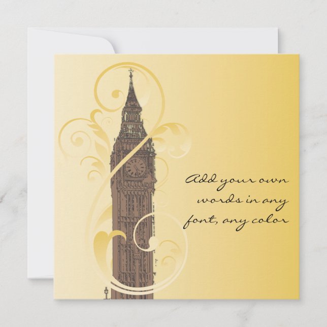 巻物とビッグベン (正面)