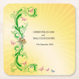 巻物 スクエアペーパーコースター