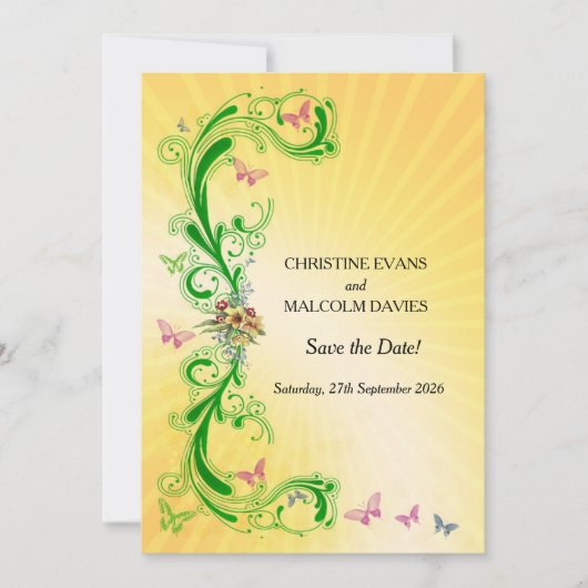 巻物 セーブザデート (正面)