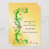 巻物 セーブザデート (正面/裏面)