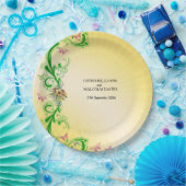 巻物 ペーパープレート (パーティー)