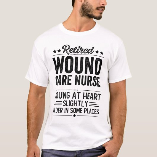 巻退職したき気にナース Tシャツ (正面)