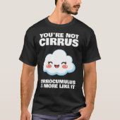 巻雲じゃないよね冗談 Tシャツ (正面)