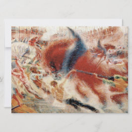 市が上る（ウンベルト・ボッチョーニ） カード