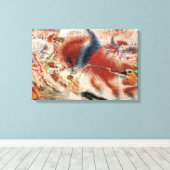 市が上る（ウンベルト・ボッチョーニ） キャンバスプリント (インサイチュ (ウッドフロア))