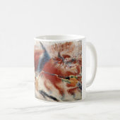 市が上る（ウンベルト・ボッチョーニ） コーヒーマグカップ (正面右)