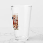 市が上る(ウンベルト・ボッチョーニ) タンブラーグラス (左)