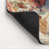 市が上る（ウンベルト・ボッチョーニ） マウスパッド (コーナー)