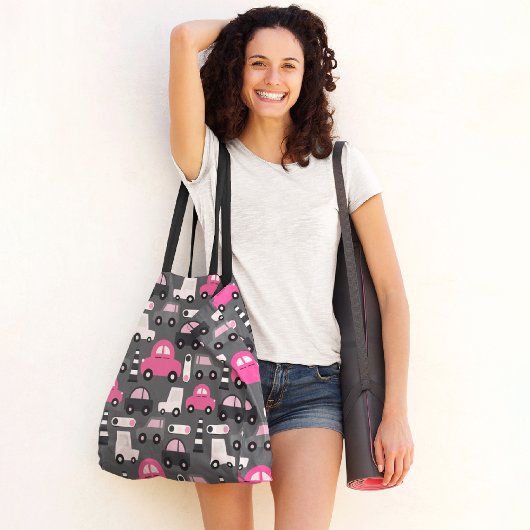 市のキッズカー トートバッグ