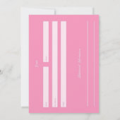 市のスカイラインバチェロレッテ 招待状 (裏面)