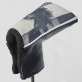 市のパームツリー ゴルフヘッドカバー (3/4 正面)