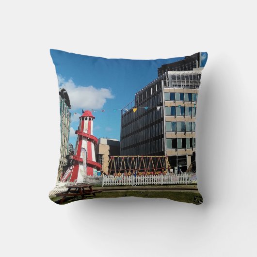 市の中心 クッション (正面)