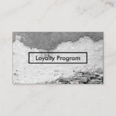 市の壁ロイヤリティ計画 ロイヤリティカード (裏面)