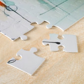 市の夏の雨2 ジグソーパズル (側面)