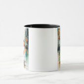 市の夏の雨2 マグカップ (中央)