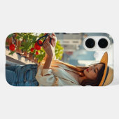 市の気にハートの手 Case-Mate iPhoneケース (裏面 (横))