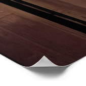 市の街灯 | AIアートポスター ポスター (角)