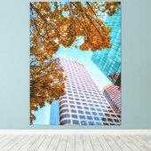 市カラフル区 キャンバスプリント (インサイチュ (ウッドフロア))