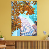 市カラフル区 キャンバスプリント (インサイチュ (リビング))