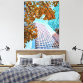 市カラフル区 キャンバスプリント (インサイチュ (寝室))