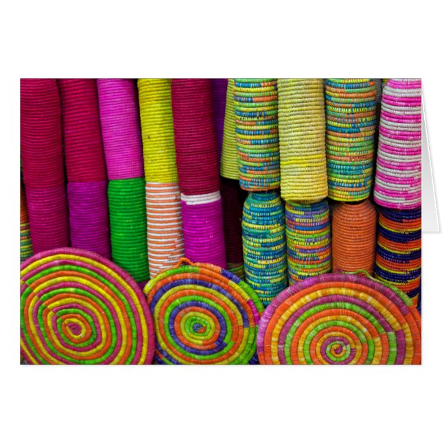 市カラフル場のかご (正面横)