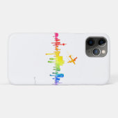 市カラフル飛行機 Case-Mate iPhoneケース (裏面(横))