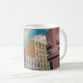 市カラフル コーヒーマグカップ (正面右)
