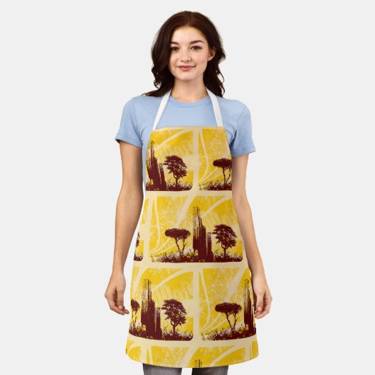 市グランジ区 エプロン (着用した状態)