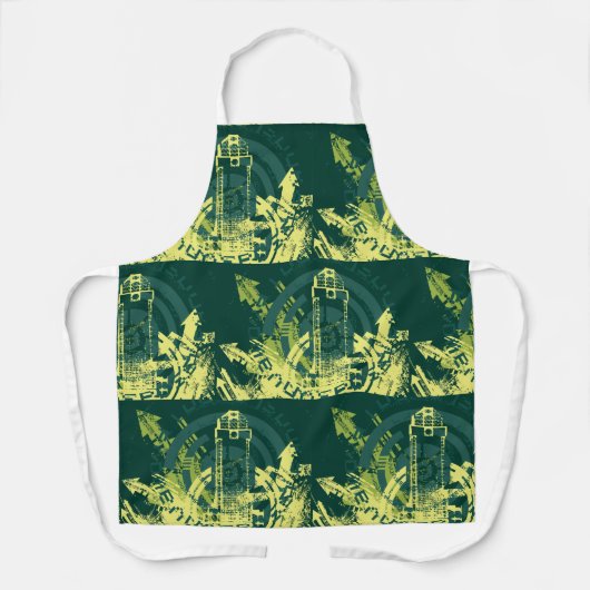 市グランジ図 エプロン (正面)