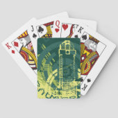 市グランジ図 トランプ (裏面)