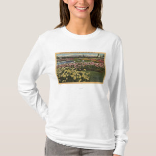 市バラ園の眺め Tシャツ